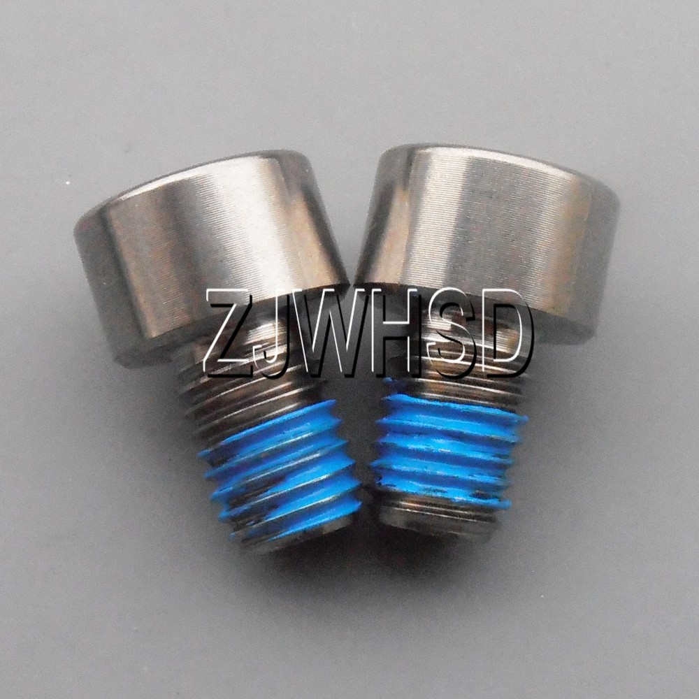 2pcs M7 x 10 mm Ti Titanium Screw Bolt Allen Hex Socket Cap Head + Thread Locker