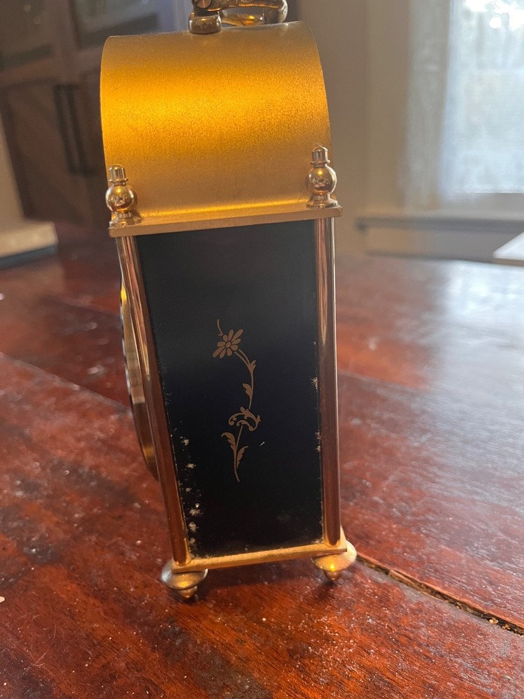 Schatz Elexacta Clock Made in Germany 8 1/2 x4 inches