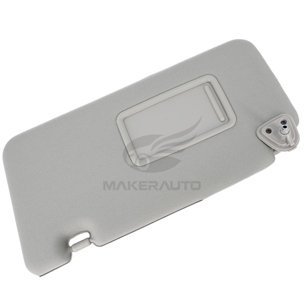 LH Left Driver Side Sun Visor Shade w/ Mirror Fit Nissan Versa S SL 1.8L 2007-12