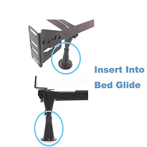 Plastic Bed Frame Feet That Replace Your Wheels. Replace Wheels on Bed Frame wit