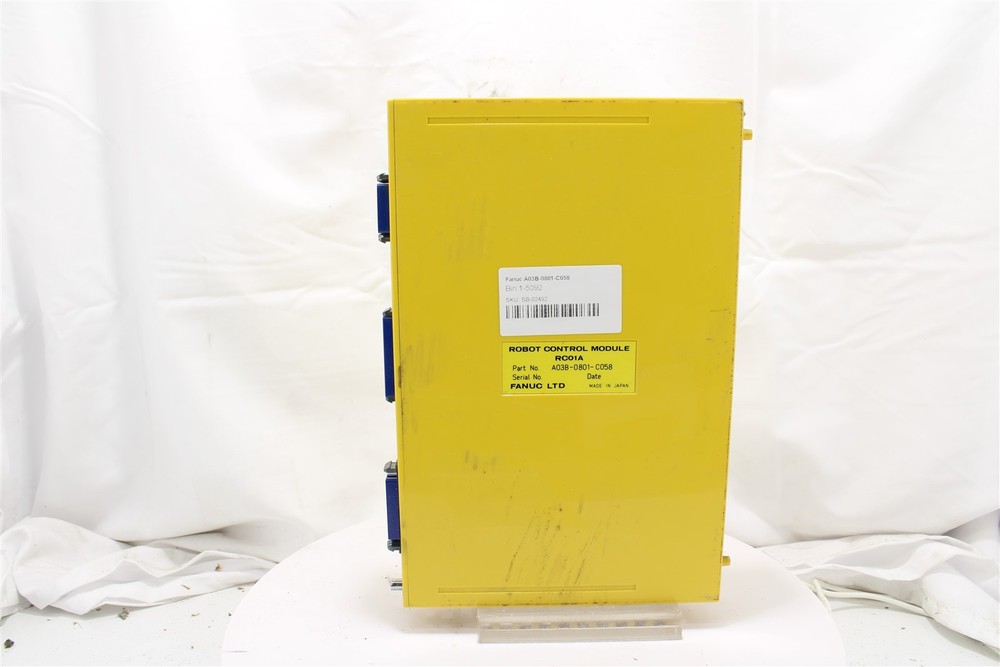 Fanuc A03B-0801-C058 Robot Control Module | RC01A