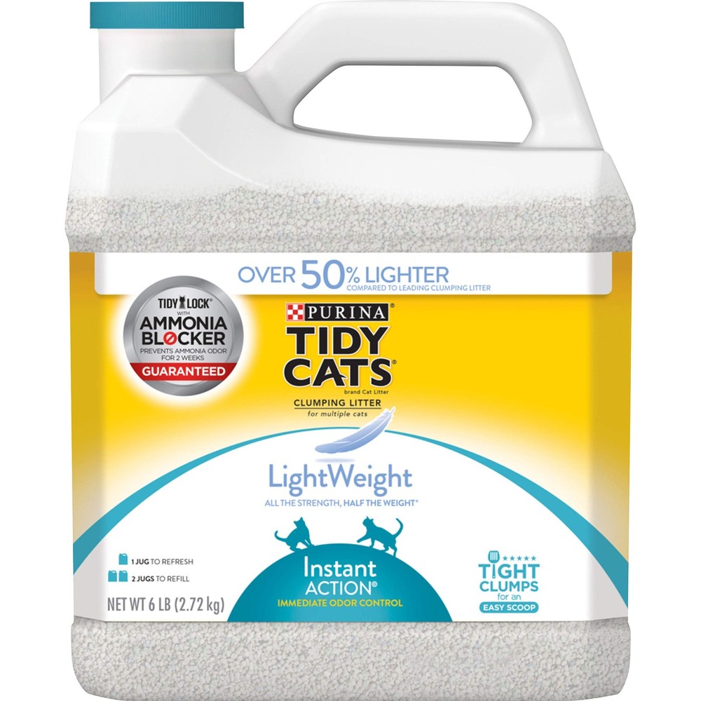 Light Weight, Low Dust, Clumping Cat Litter, LightWeight Instant Action Multi...