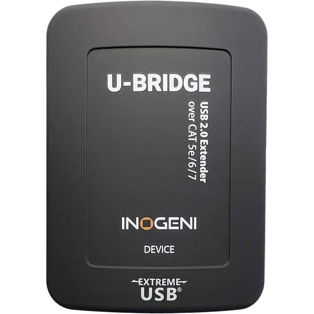 INOGENI U-BRIDGE Single-Port USB 2.0 Extender, 330' Range