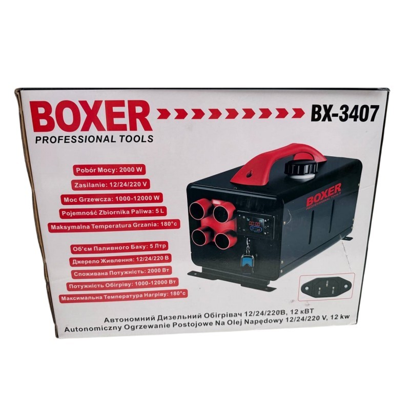 Boxer Diesel Heater 12 kW, Webasto Oil Heater Kit Air Heater Heating