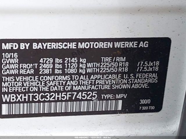 X1 2017 Transmission Shift 1008483