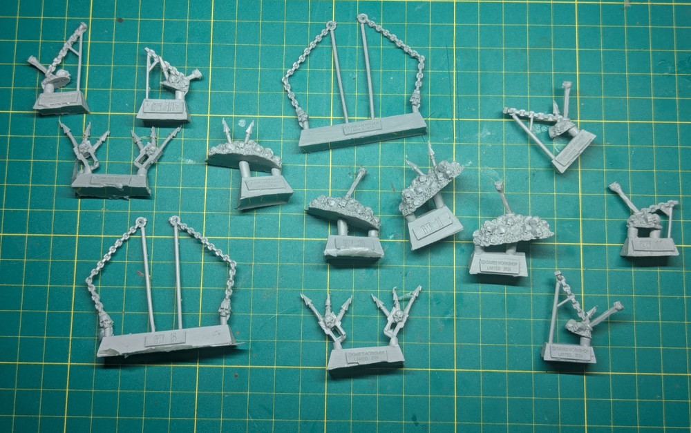 Chaos dwarfs chains and skulls. forgeworld warriors dwarves