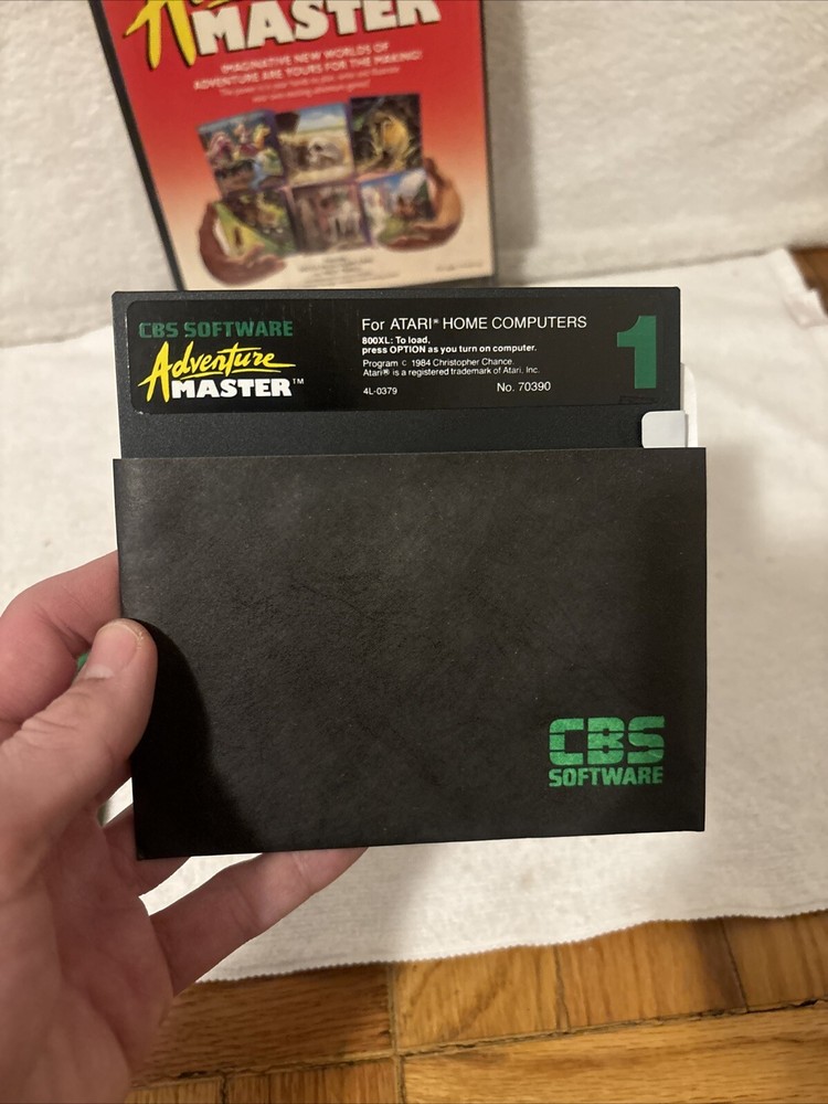 VTG Adventure Master C64 Commodore 64 computer game CBS Software 1984 FREE SHIP