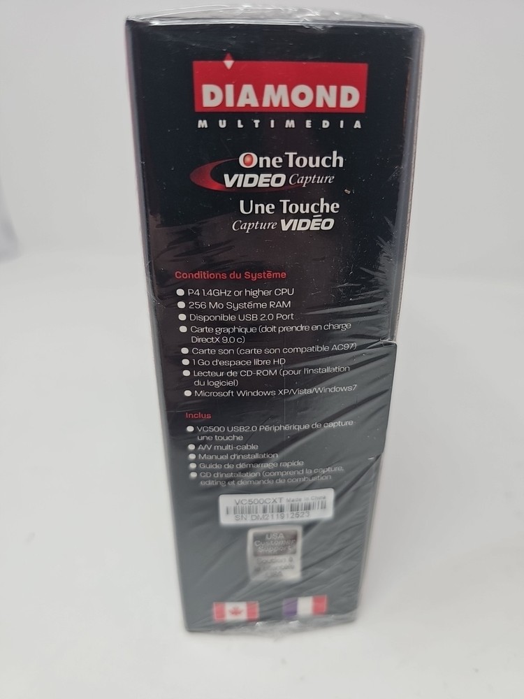 Diamond Multimedia VC500 USB 2.0 One Touch Video Capture Device