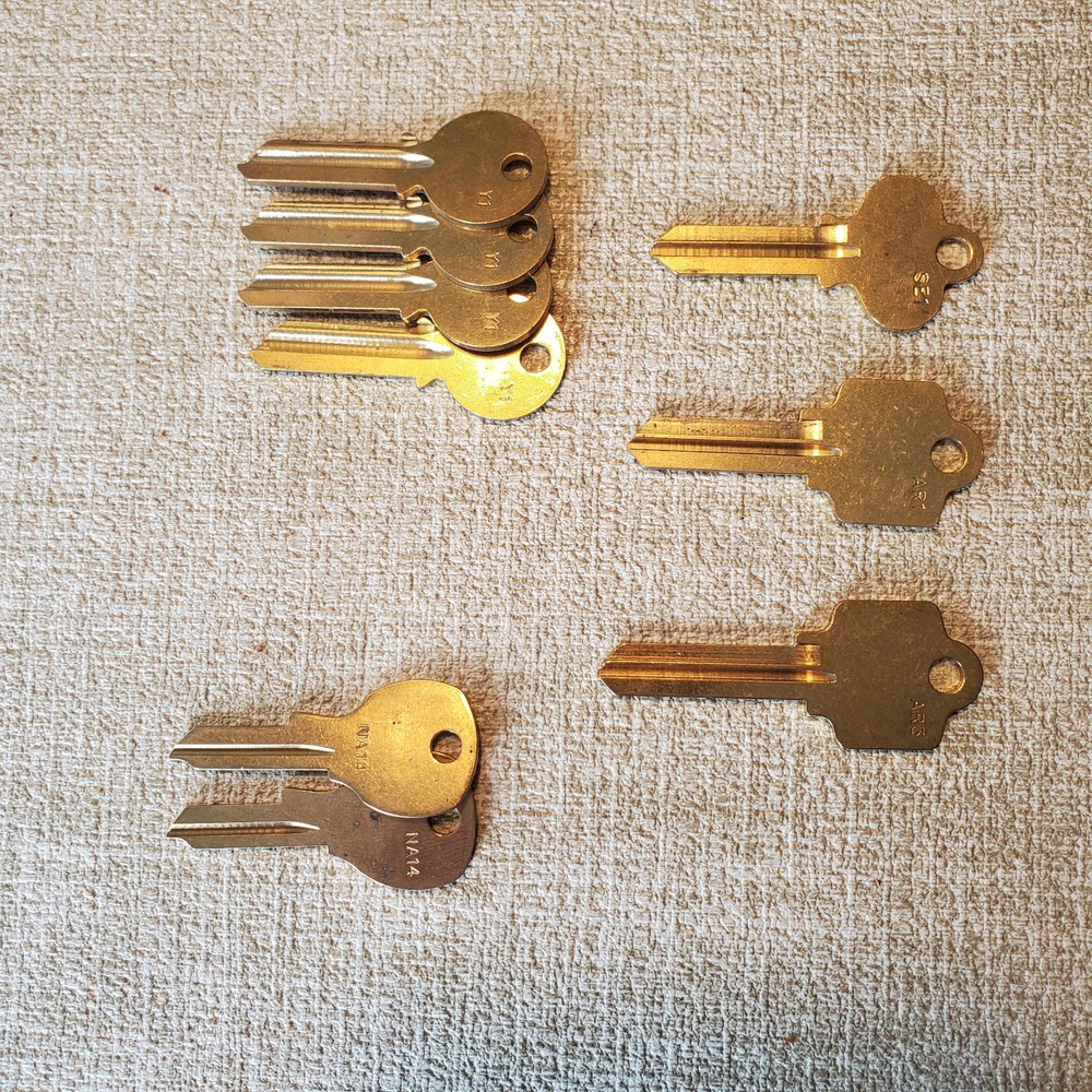 43 New Assorted Key Blanks