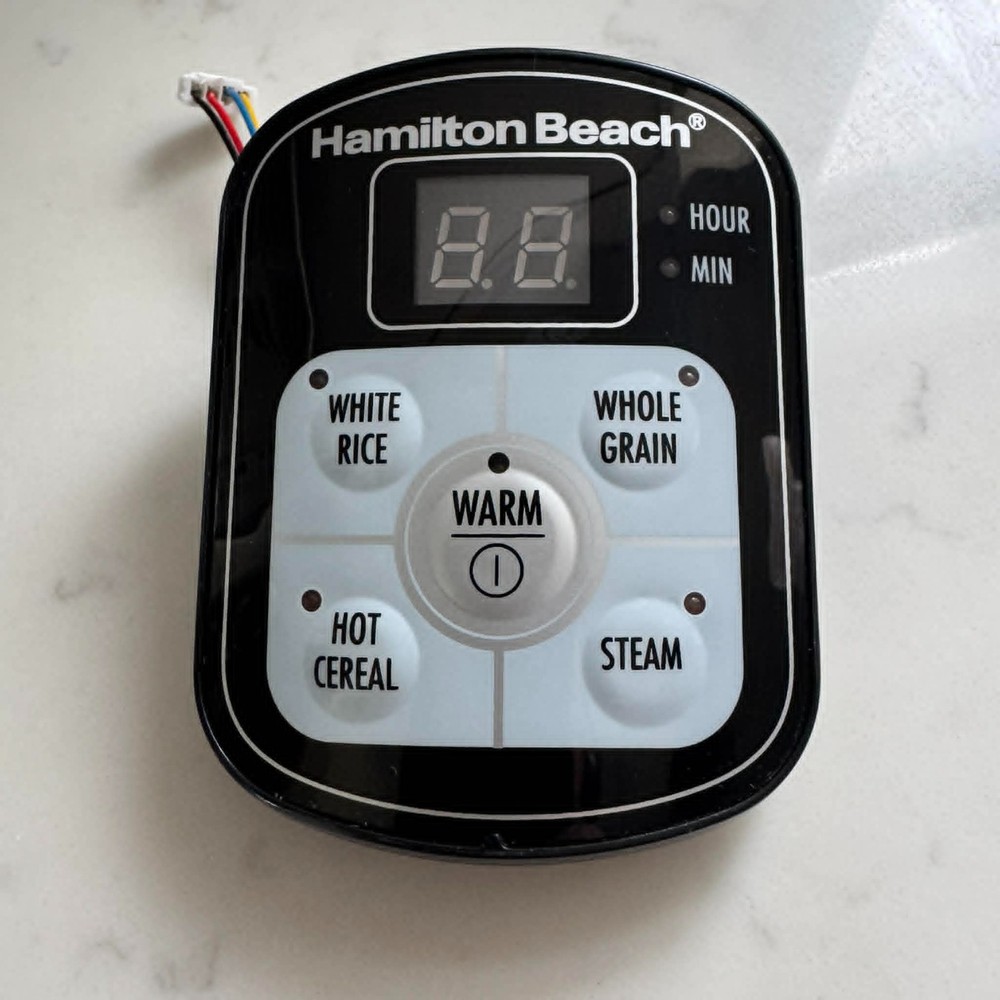 Hamilton Beach #37519 Rice Cooker Digital Control Panel - Touch Pad