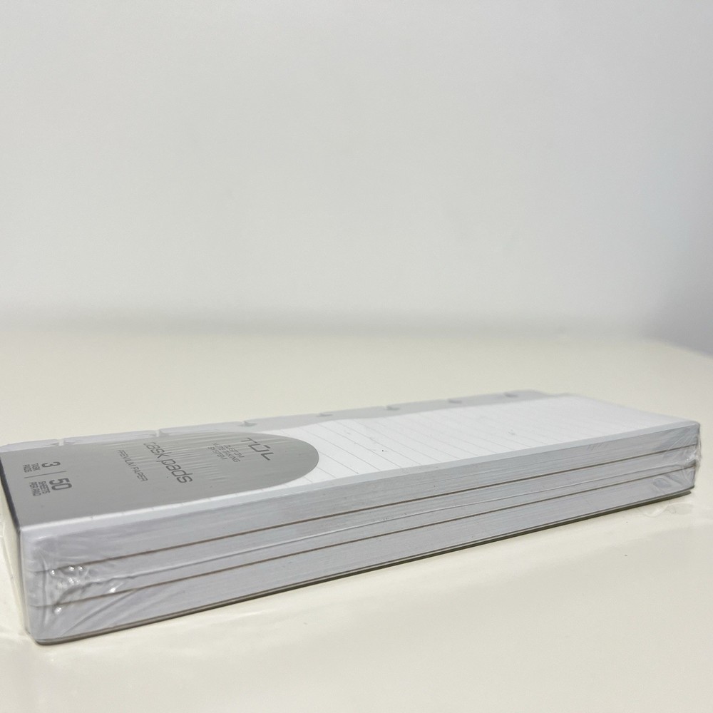 TUL Task Pads Premium Note Taking System Refills 3 x 50 Sheets- 2.5"x7.5" Sealed