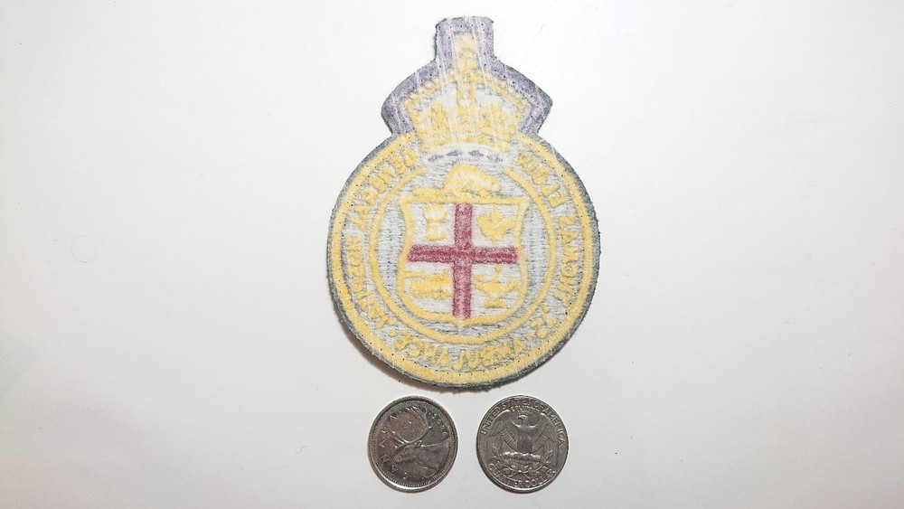Thomas Elgin General Hospital Ambulance Patch Badge Crest