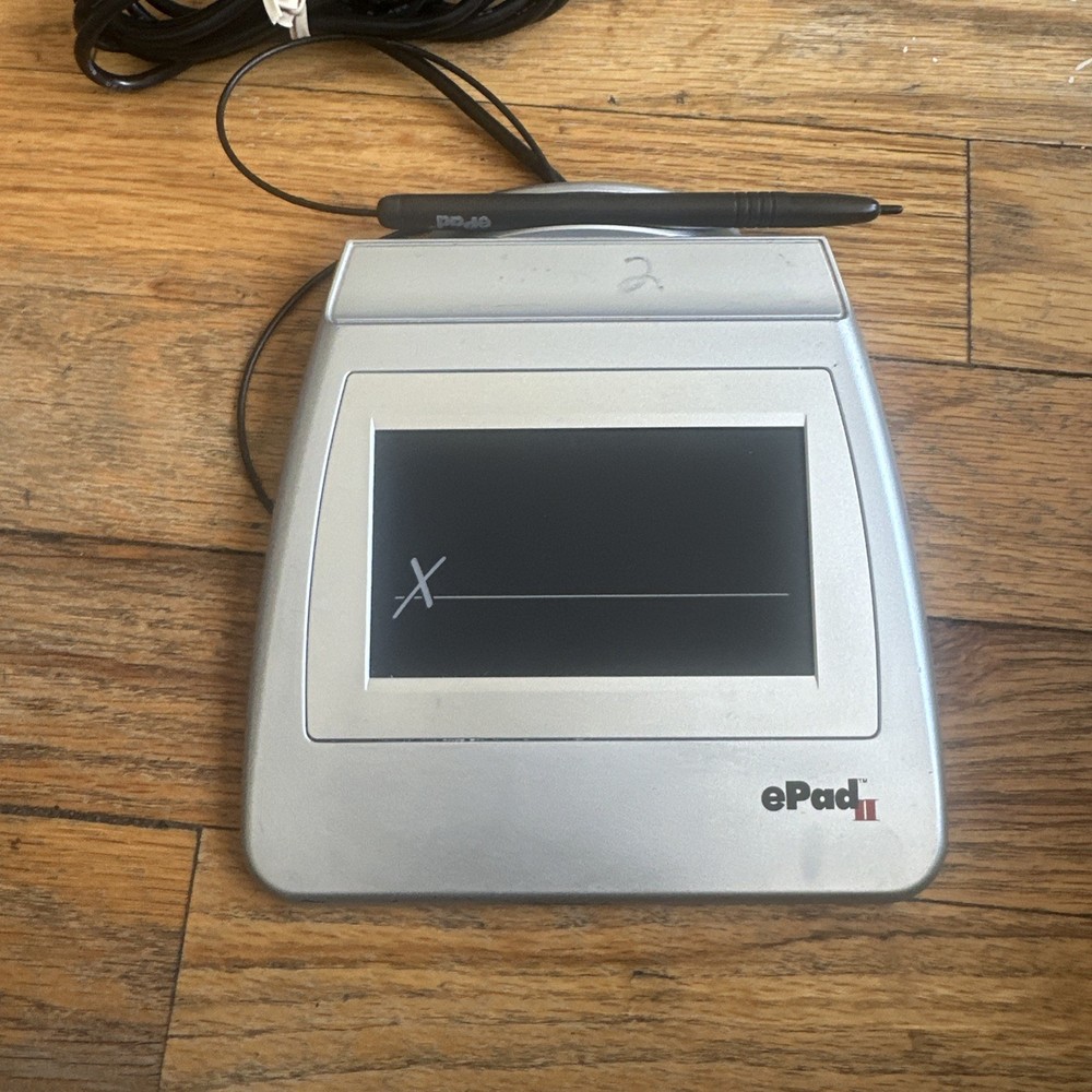 ePadLink ePad II USB 54-36999 Electronic Signature Capture Pad 24-92489 | works