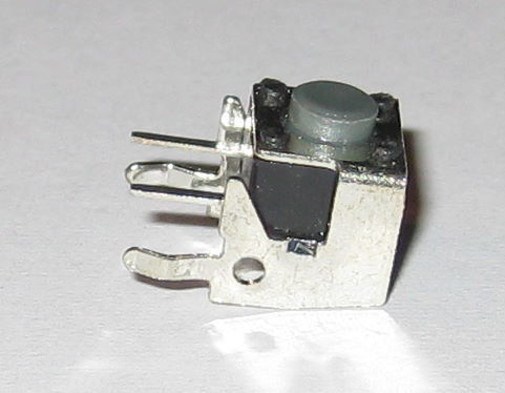 50 X Momentary Pushbutton Micro Switches - Right Angle PC Board Mount - Pacer