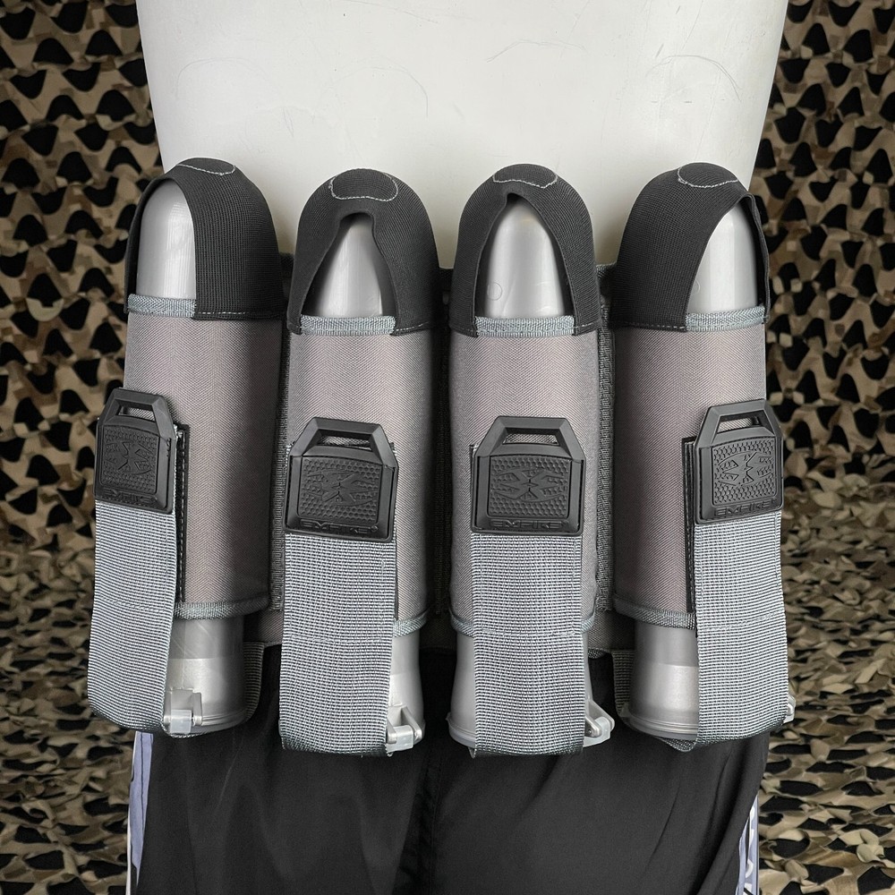 NEW Empire Omega 4 Pod Paintball Harness - Solid Gray