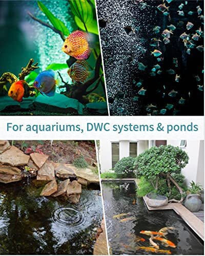 Aquarium 12 Inch Air Stone Bar Bubble Diffuser Release Tool with Suction CupClip