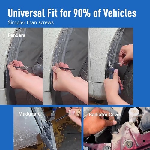 100PCS Nylon Universal Cable Tie Buckle Self-Locking Nylon Zip Ties Holder NEW