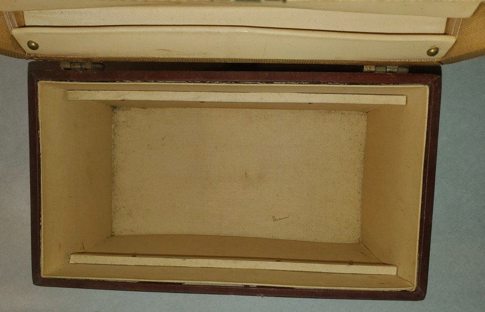 Vintage Cardboard 45 Record Holder Storage Carrying Case