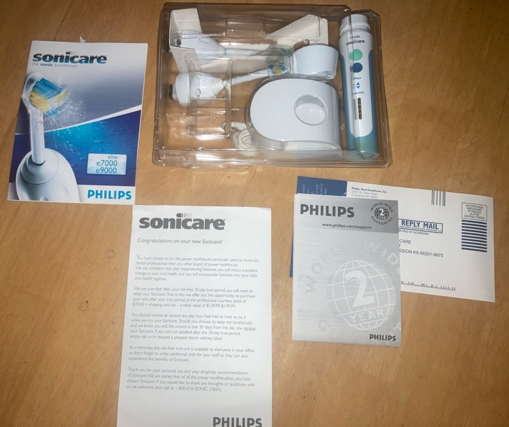 NOS Philips Sonicare sonic toothbrush elite e9800