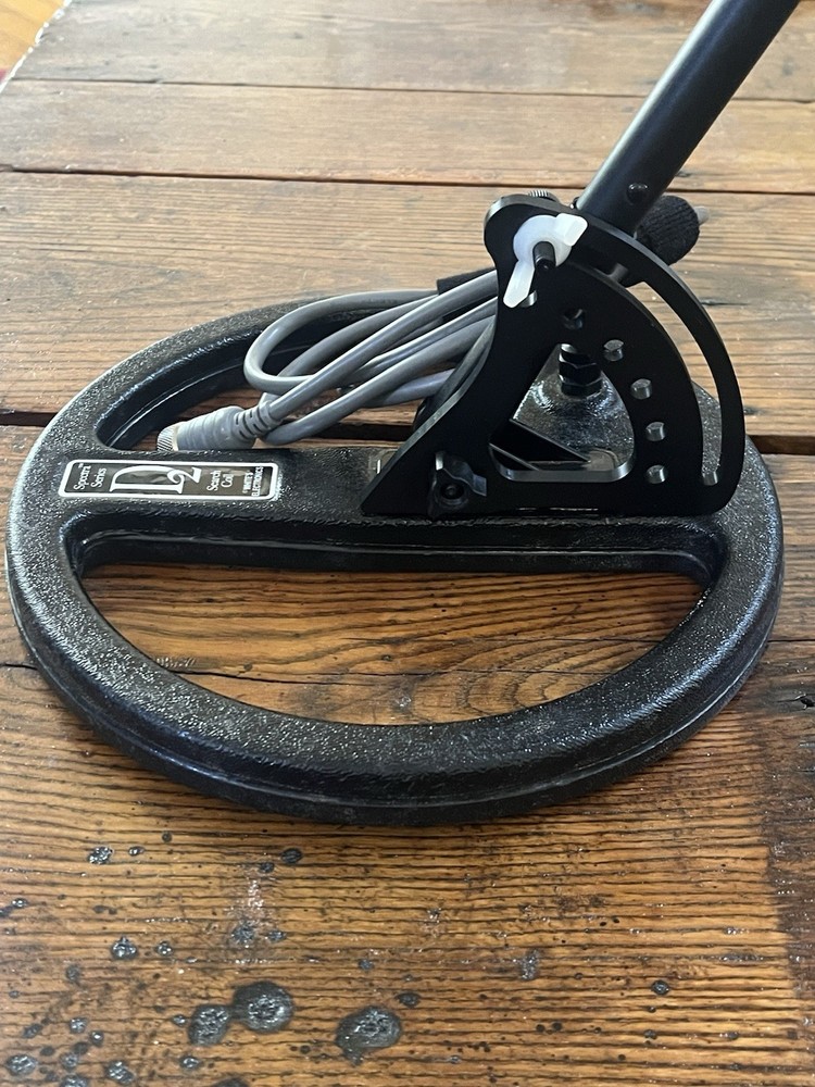 Metal Detector Coil Fully Adjustable Revised Steadying Bracket & Hardware