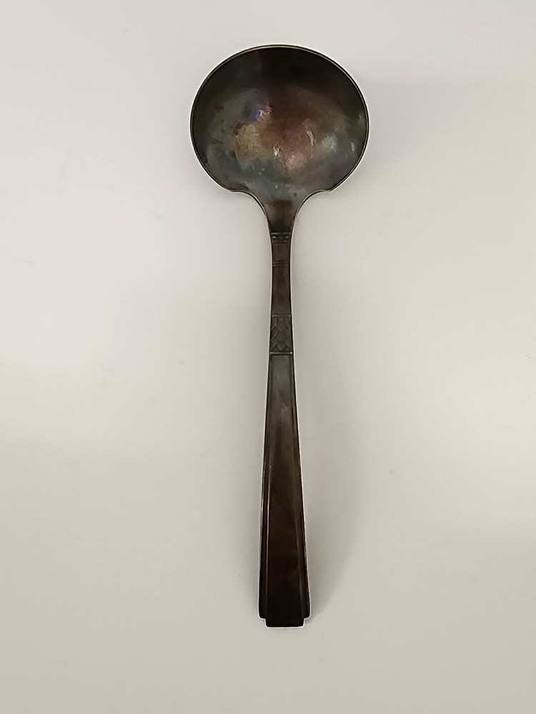 WMA Rogers Triple Serving Spoon Onedia 7" Deep Flatware Kitchen