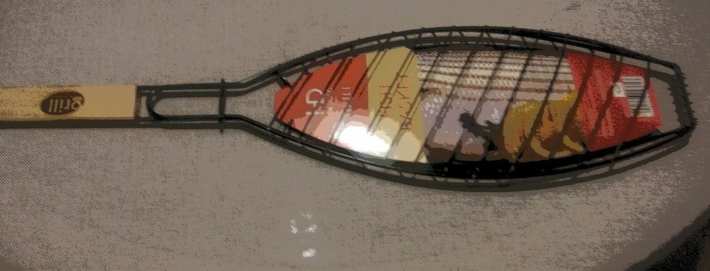 New HD Designs Fish Grilling Basket