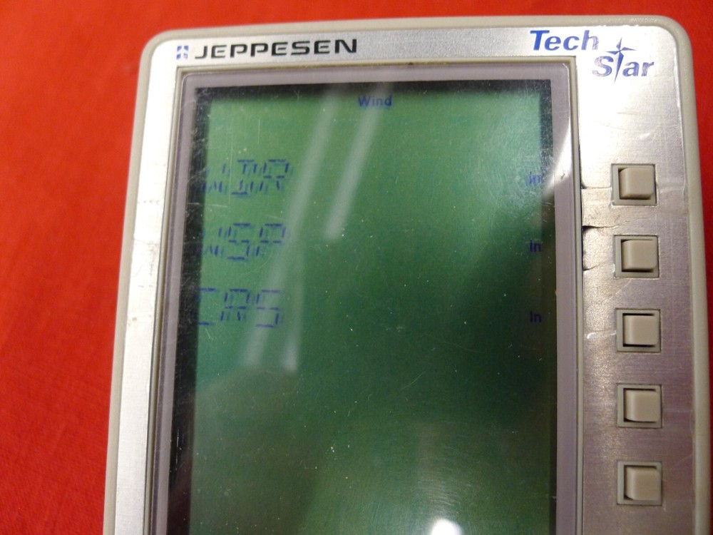 Jeppesen Tech Star electronic Airplane flight computer Tested Works