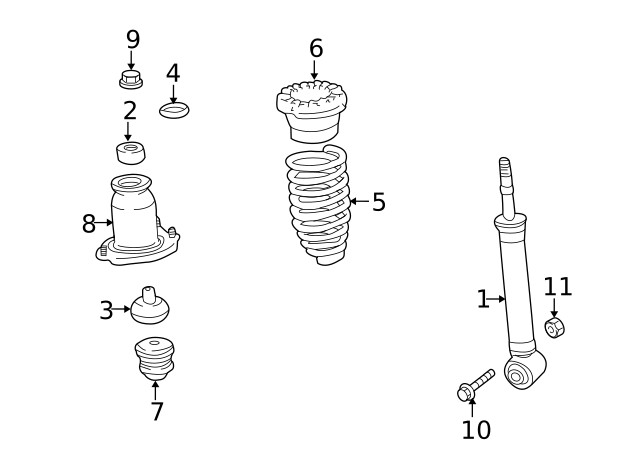 Genuine GM Mount Bolt 19204127