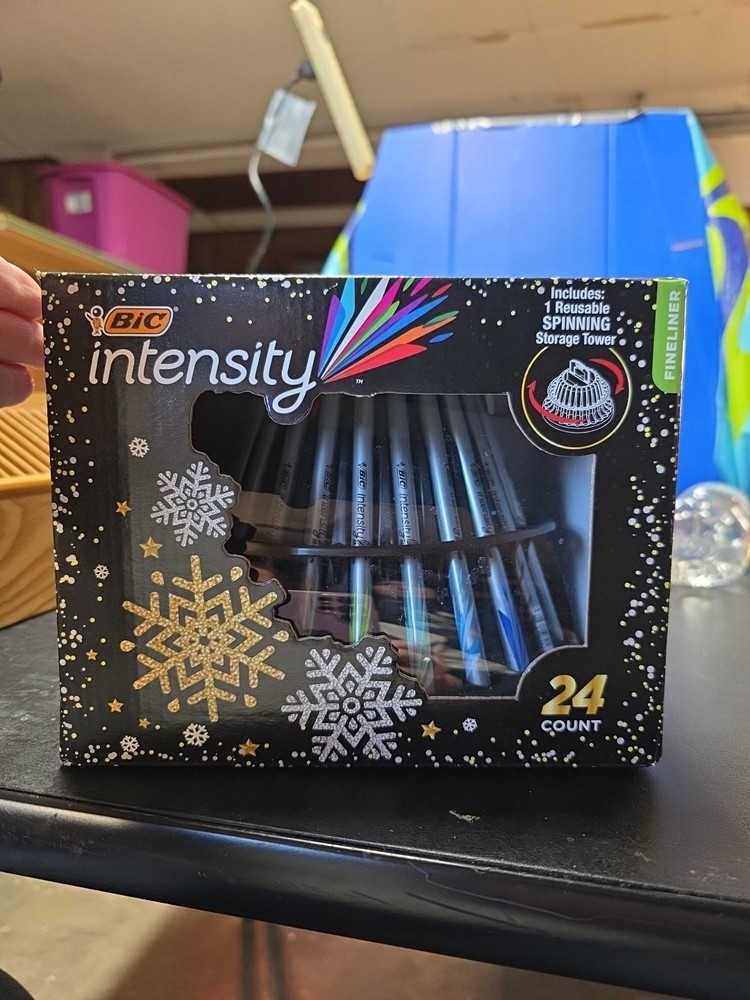 BIC Intensity Permanent Marker Special Edition 24 ct. 360° Spinning Storage