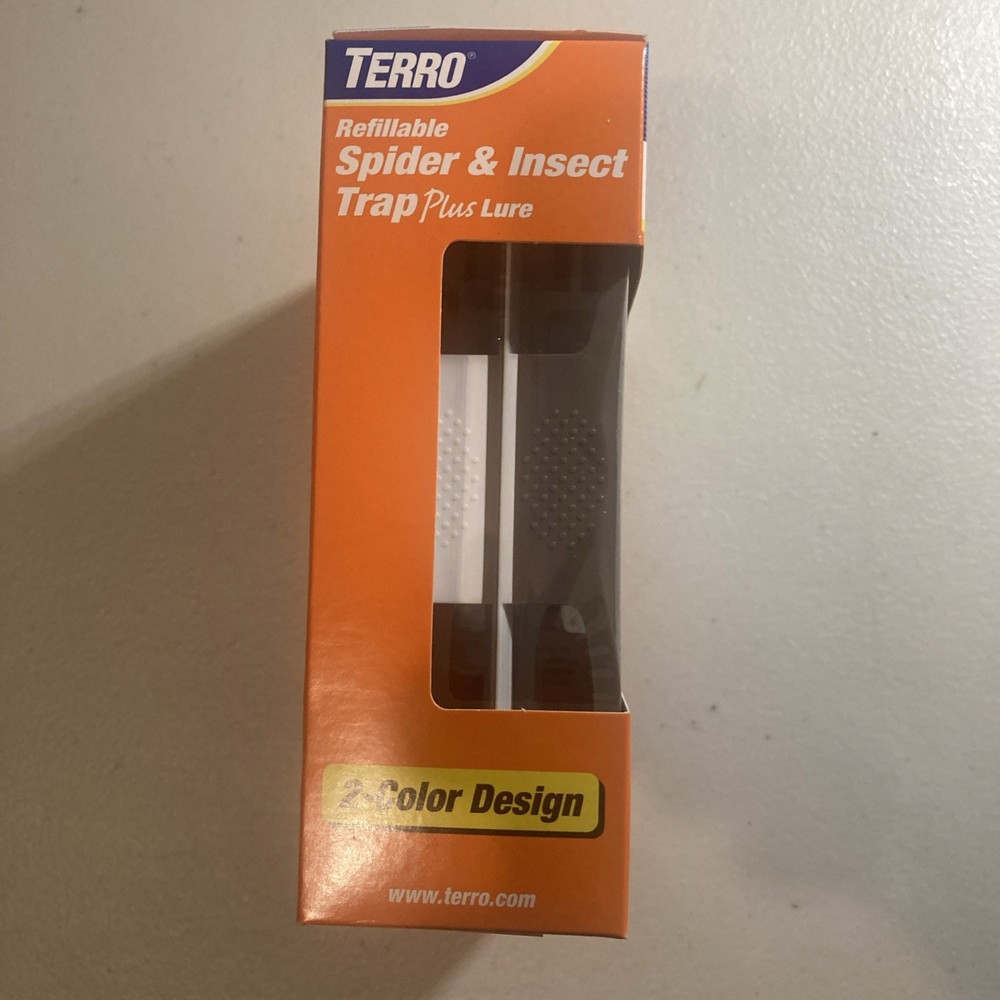 TERRO T3220 Refillable Spider and Insect Trap Plus Lure