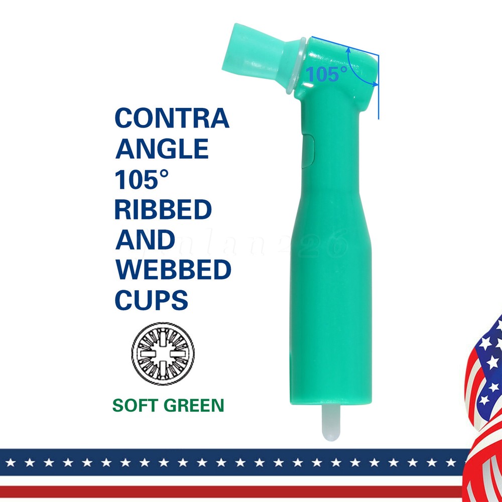 Dental Disposable Prophy Angles Soft 105° -Latex Free 100 pcs