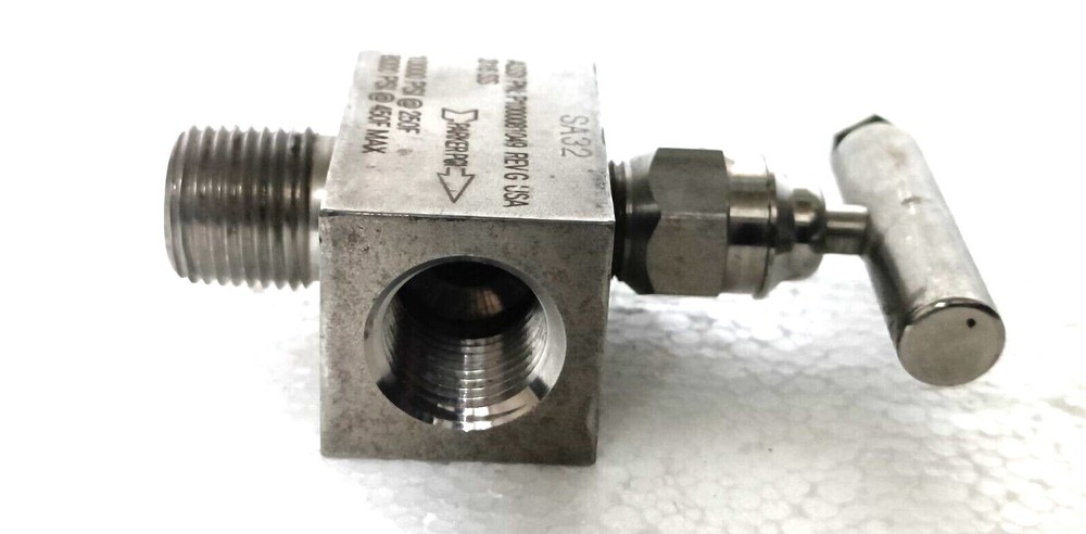 PARKER 10,000 PSI NEEDLE VALVE #NEW