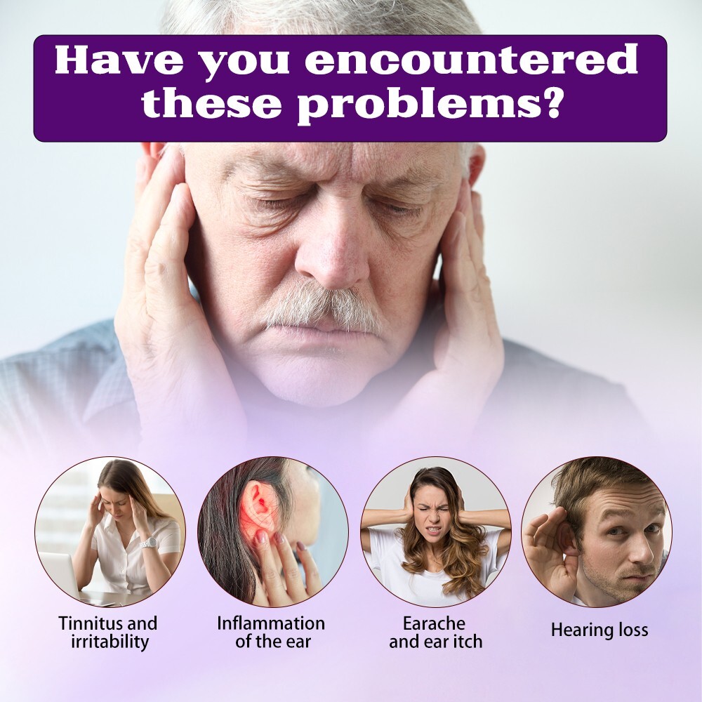 🔥10PC TINNITUS RELIEF PATCH, REDUCE EAR RINGING NOISE FAST! Natural & Effective