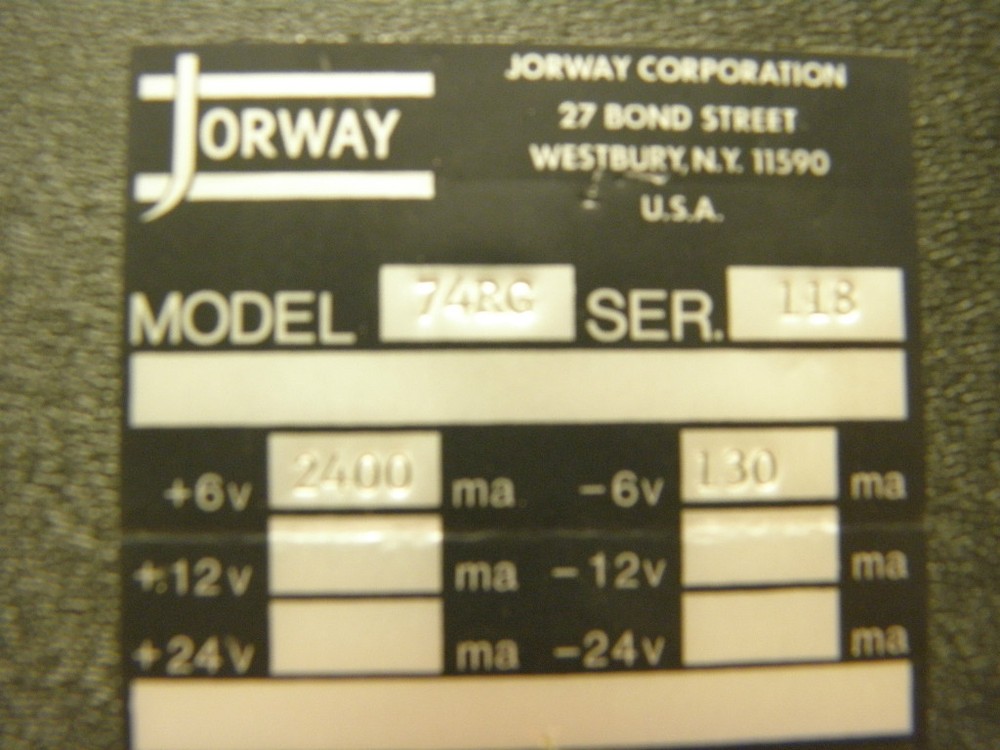 Jorway model 74RG Serial Controller Type L2 with Request Grant Fastbuss module