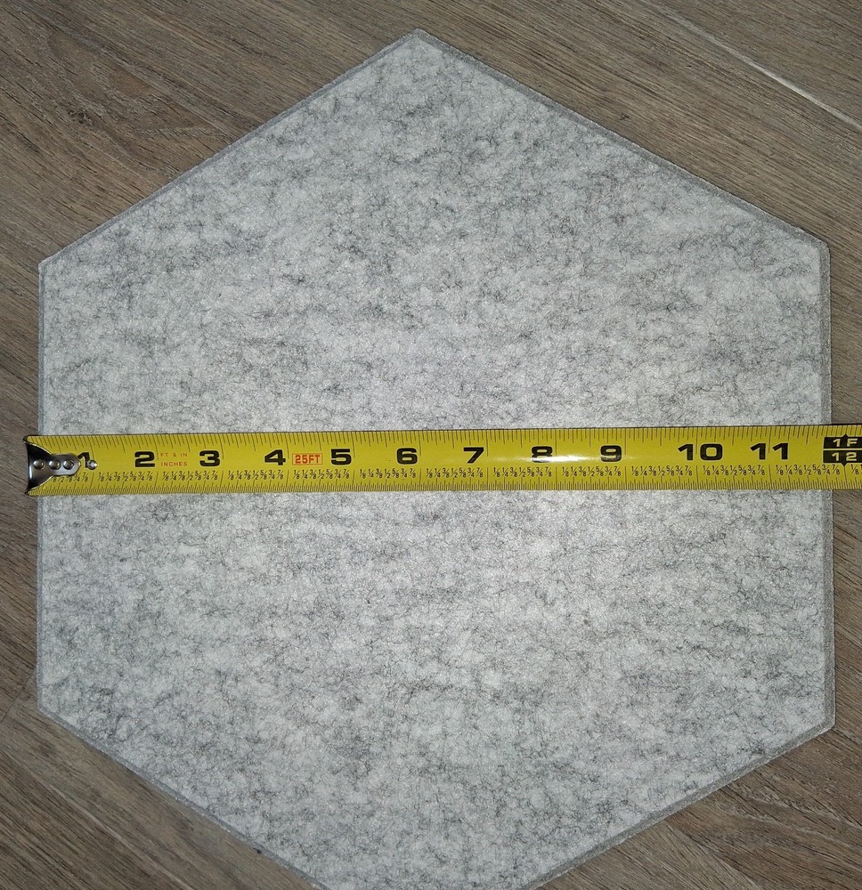 Modular Hexagon Felt Panels Boards