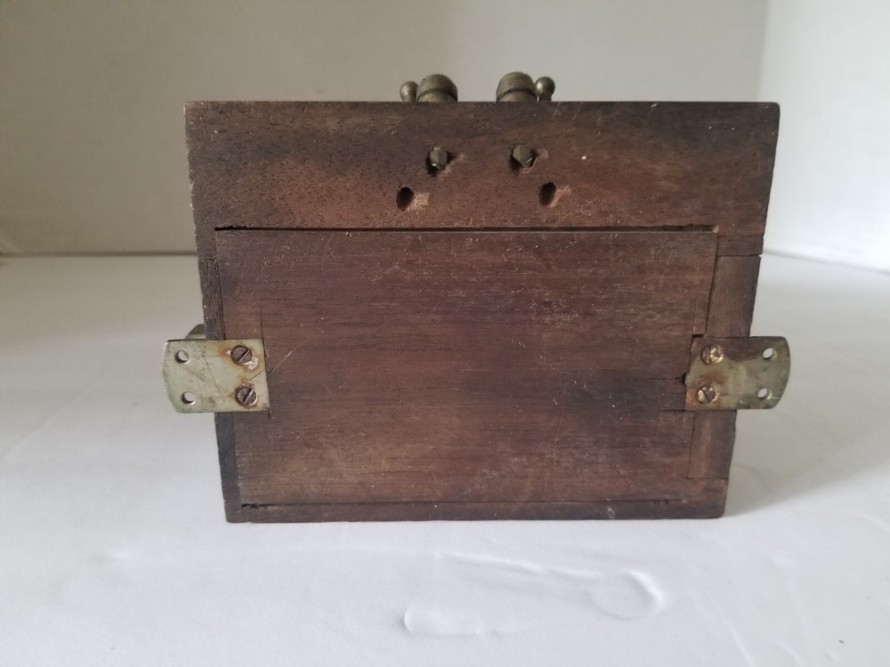 Antique Maker Unknown Galvanometer Telegraph Telephone Meter Steampunk