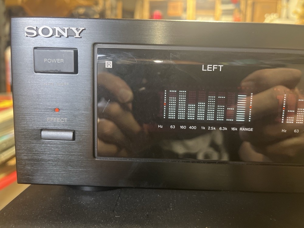 Sony SEQ-711 7 Band Graphic Equalizer Stereo Audio Tested Working