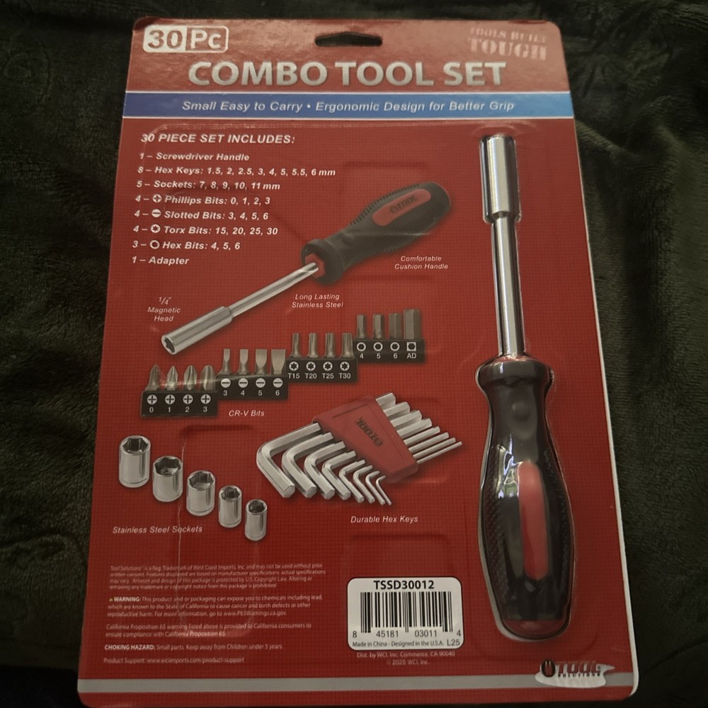 Combo Tool Set 30 pieces
