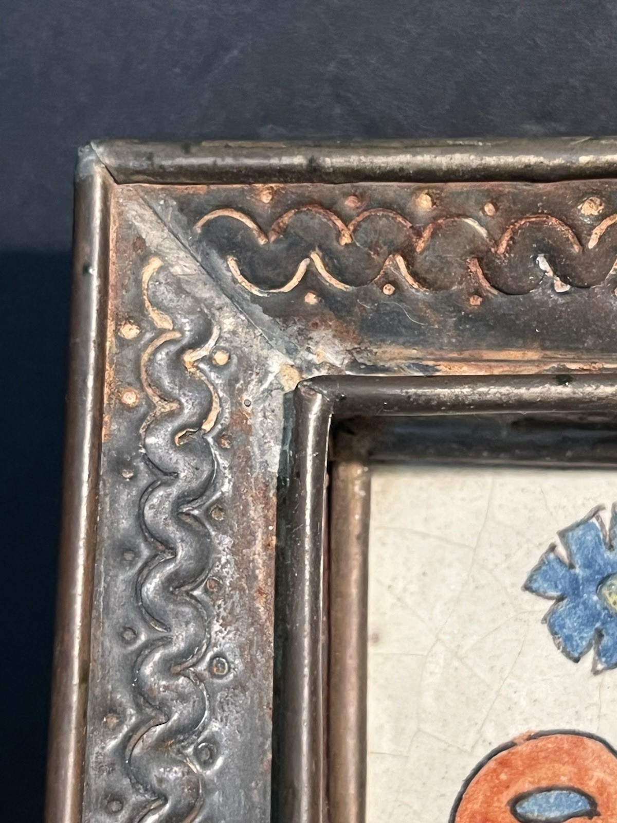 MID CENTURY GENE BYRON TRINKET DISH 6” SIGNED MEXICAN STUDIO ART COLLECTIBLE