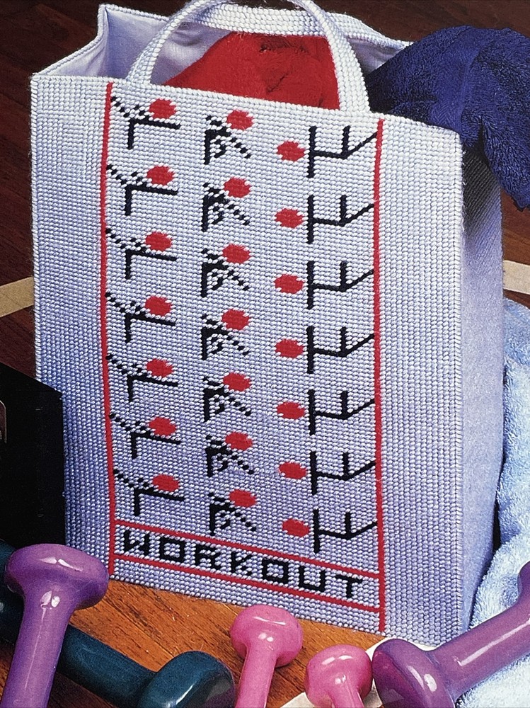 Annie's Attic Workout Tote Plastic Canvas Pattern