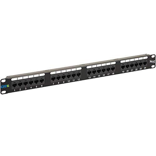 ICC CAT6 Patch Panel with 24 Ports and 1 RMS