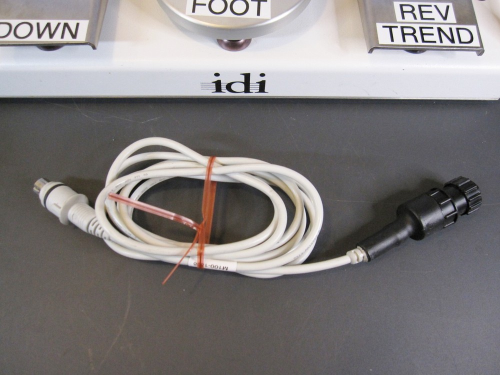 Foot Control/Footswitch CABLE for Image Diagnostics (IDI) M100-1808 Aspect Table
