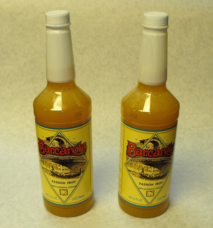(2 Pack) Gourmet PASSION FRUIT SYRUP 32oz  Drink & Italian Soda Flavor