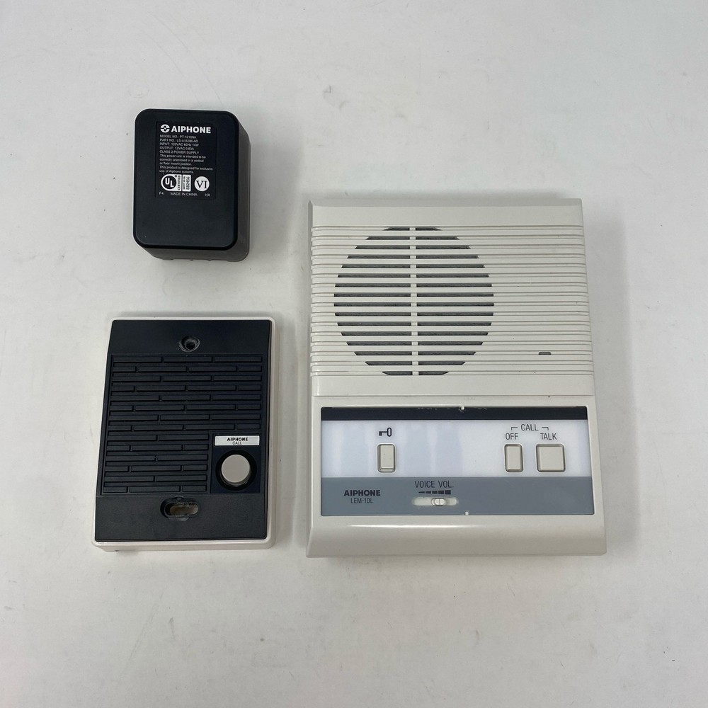 Aiphone LEM-1DLS Single-Door Access Sentry Intercom Kit