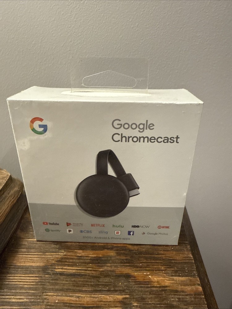 GOOGLE CHOMECAST 2000+ ANDROID &I PHONE  BRAND NEW
