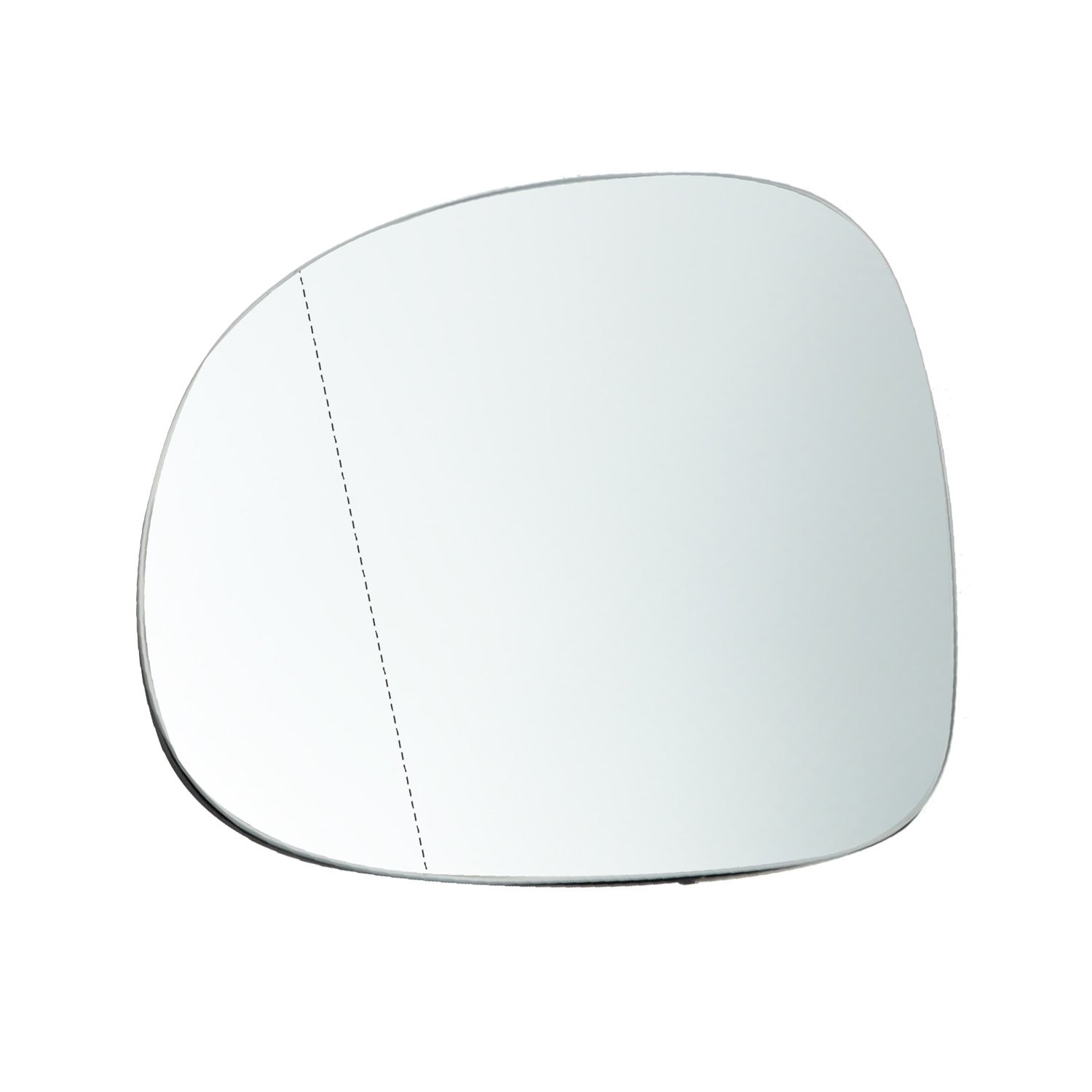 Driver Left Side Mirror Glass w/Backing Plate Heated for VW Tiguan NEW 2009-2017