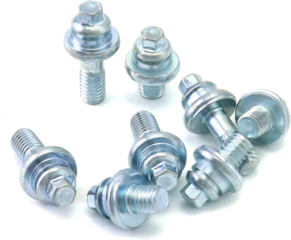 Side Post Battery Terminal Bolt 4 Pairs 3/8" Stud Connector Extender Kit 2 Sizes