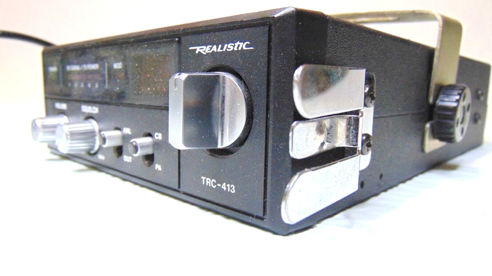Realistic TRC-413 40ch CB with Mic Vintage working