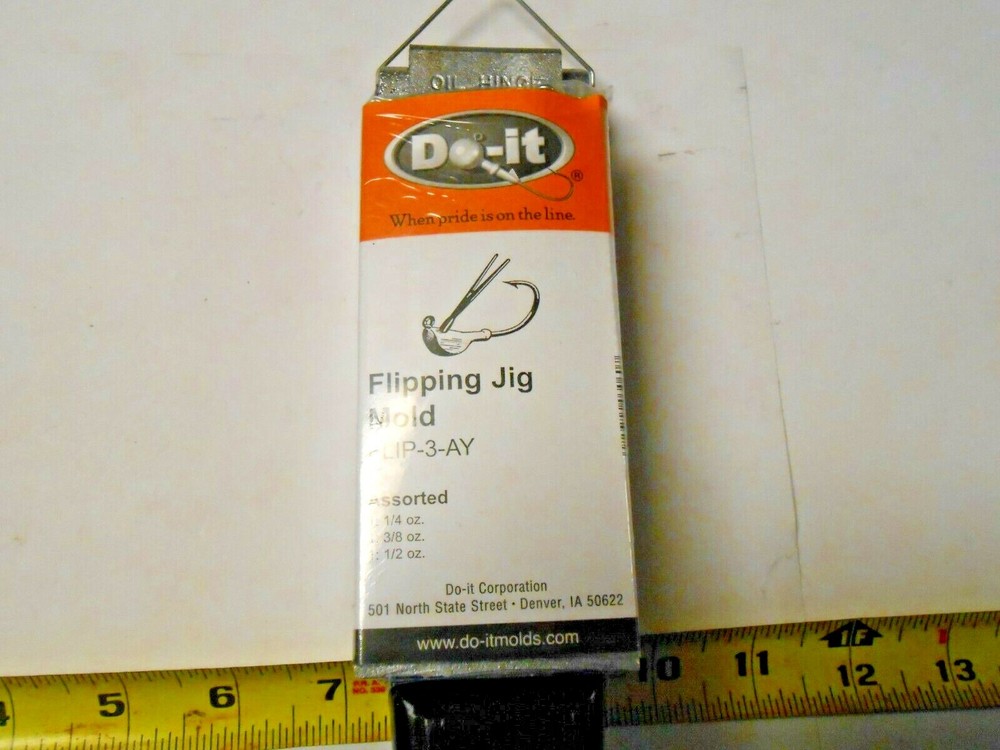 3060 Do-It Flipping Jig Mold 1/4, 3/8, 1/2 oz