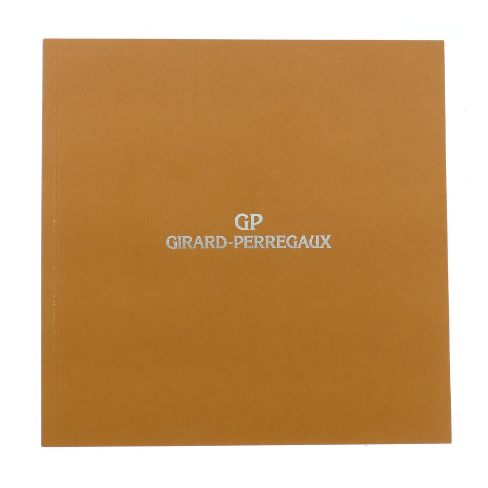 GIRARD-PERREGAUX WATCH COLLECTION BOOKLET